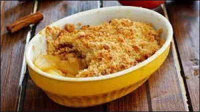 Quel est le nom de ce dessert d'origine britannique ?