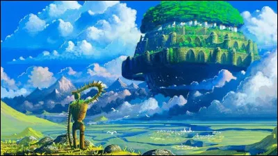 Cette île tirée du voyage de de Gulliver et présente également dans le film Ghibli "Le Château dans le ciel" est une île flottante. Comment se nomme-t-elle ?