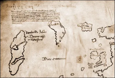 Cette île découverte par le Viking Leif Erikson et son équipage est une terre très à l'ouest des pays scandinaves. Quel est son nom ?