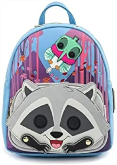 De quoi raffole Meeko, le raton laveur dans "Pocahontas" ?