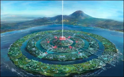 Comment été décrite la civilisation de l'île ?