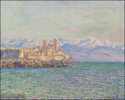 Quel peintre a réalisé "Antibes, Le Fort" ?