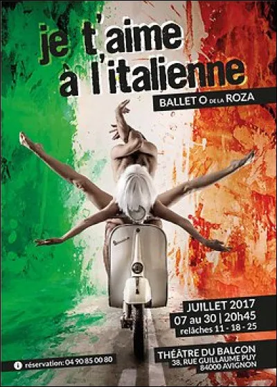 Qui est l'interprète de la chanson "Je t'aime à l'italienne" ?