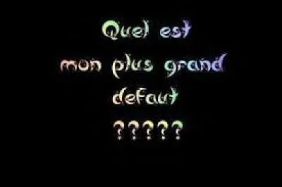 Le plus gros défaut de Kirua est :