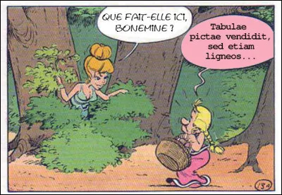 Voilà ce que c'est, que de remuer son panier...