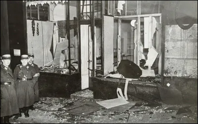 En Allemagne, violences contre les Juifs lors de la "Nuit de cristal" :