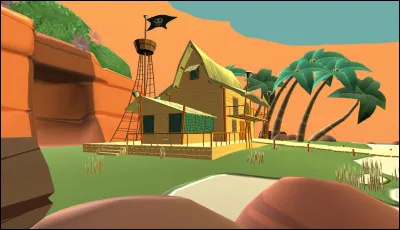 Dans quel dessin animé pouvons-nous voir cette maison ?