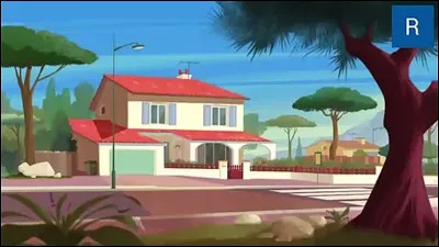 Dans quel dessin animé pouvons-nous voir cette maison ?