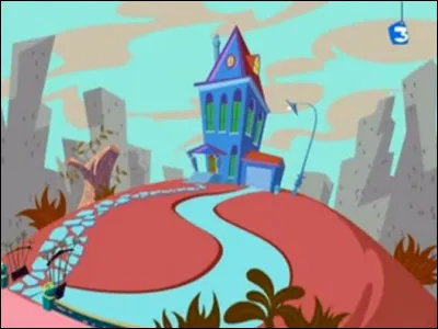 Dans quel dessin animé pouvons-nous voir cette maison ?