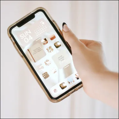Tu reviens chez toi, tu t'assois sur ton lit et sors ton téléphone, tu admires la nouvelle coque que tu t'es achetée. Comment est-elle ?