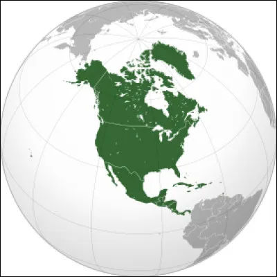 Traversons l'océan Atlantique pour aller en Amérique du Nord.
C'est aussi très facile : Anglais / Froid / Peu habité