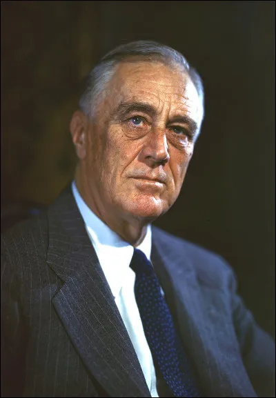 De quel parti était issu Franklin Delano Roosevelt, président des Etats-Unis de 1933 à 1945 ?