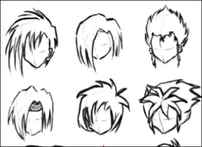 Suite de la question 1 : quelle couleur de cheveux veux-tu ?