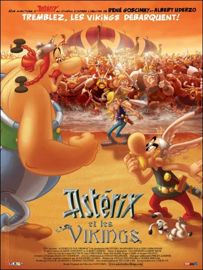 À quel personnage a-t-elle prêté sa voix dans le film d'animation "Astérix et les Vikings" ?