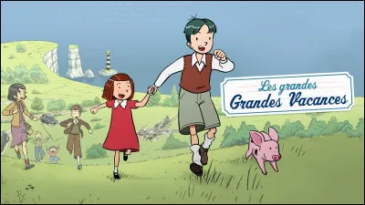 À quel personnage a-t-elle prêté sa voix dans le film d'animation "Les Grandes Vacances" ?
