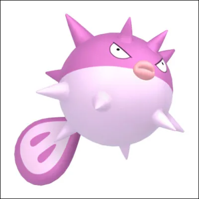 Quel est cet animal de fiction en Q, un poisson globe de l'Univers Pokémn ?