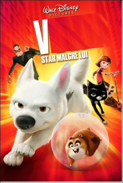 Quel est cet animal de fiction en V de l'univers Disney, un chien qui avec son maître tente d'échapper à un docteur diabolique ?
