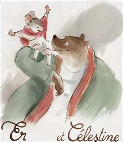 Quel est cet animal de fiction en E, un gros ours tendre, protecteur d'une petite souris, couple de référence de la littérature enfantine ?