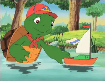 Quel est cet animal de fiction en F, une tortue anthropomorphe héros d'une série télévisé, confronté à différents dilemmes qu'il résout toujours ?