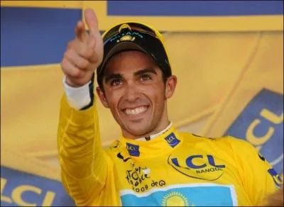 Lors de cette 15me tape, Alberto Contador s'est empar du maillot jaune avec un total de...