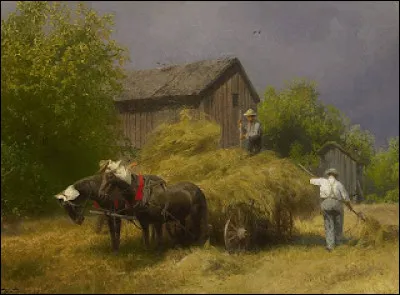 Cette belle scène champêtre, peinte par Hermann Herzog, semble sortir tout droit du film... ?