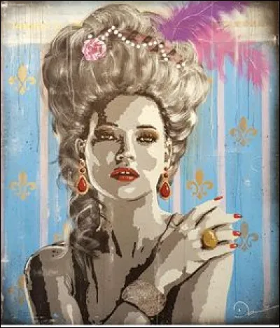 "So Kate" a été peint par Edu Danesi. Bien qu'il s'agisse d'un portrait du mannequin britannique Kate Moss, on pourrait le croire sorti du film... ?