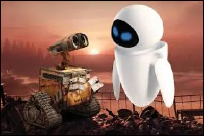 Il est question ici d'amour façon "La Belle et le clochard", mais dans le domaine robotique. La Belle en blanc, c'est EVE !