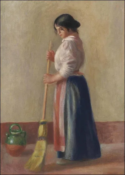 À qui doit-on la toile "La Balayeuse" ?