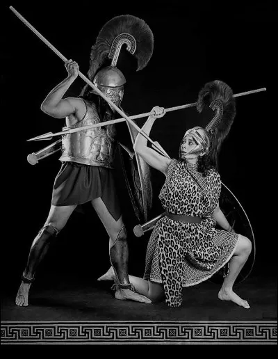 La mythique guerre de Troie a vu s'affronter au corps-à-corps le champion grec Achille et cette valeureuse reine des Amazones. Qui est-elle ?