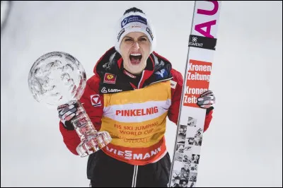 De quelle nationalité est Eva Pinkelnig, gagnante de la coupe du monde de saut à ski ?