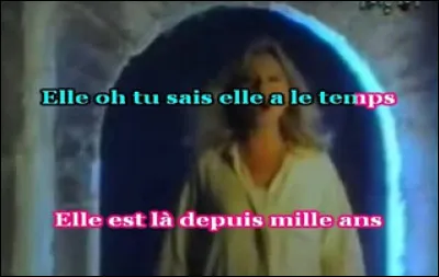 1992 > Véronique Sanson était bien là, à l'heure de l'apéro... À toute heure de la journée, donc !