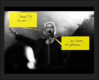 1995 > Bernard Lavilliers s'était alors mis au reggae pour vendre sa soupelette. Et pour mieux se couler dans le moule, rien de tel que de faire le ... [Complétez avec ce titre incontournable !]