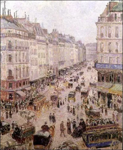 "Rue de l'épicerie, Rouen" est une toile de quel impressionniste ?