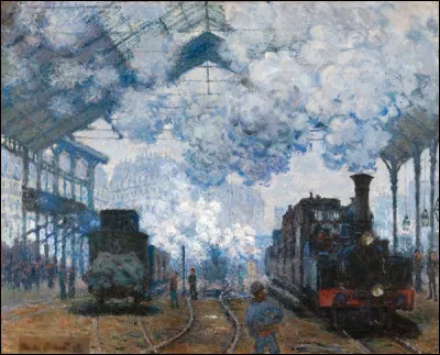 Quel impressionniste a réalisé "La Gare Saint-Lazare" ?