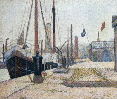 Quel pointilliste a peint "La Maria, Honfleur" ?