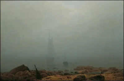 Qui a peint "Rivage dans le brouillard" ?