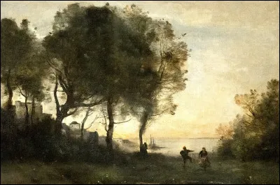 Qui a peint "Souvenir d'Italie, danseurs des rivages de Capri" ?