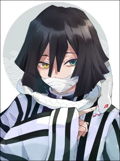 Comment se nomme le serpent d'Obanai Iguro ?