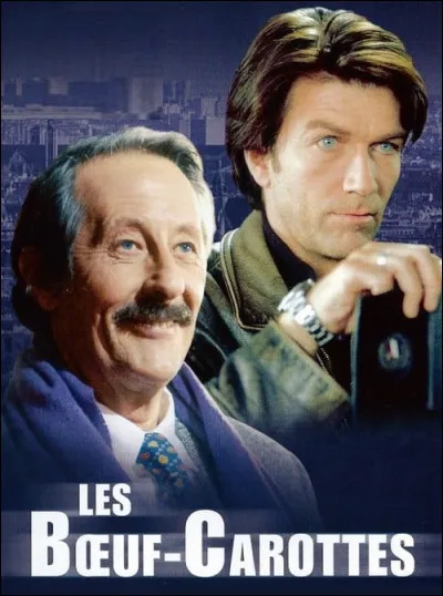 Qui incarne un commissaire de police de l'inspection général des services (IGS) qui enquête sur les bavures policières, héros de la série "Les Boeufs-Carottes" ?