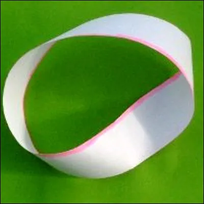 En topologie, comment appelle-t-on cette surface ne poss&eacute;dant qu�une seule face ?