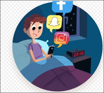 Sur les réseaux sociaux, tu as :