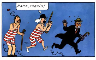 Que font-ils, dans "Le Secret de la Licorne" ?