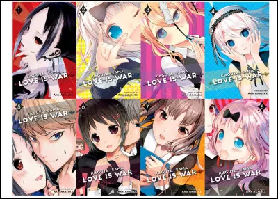 En quelle année est paru le manga "Kaguya-sama : Love is War" ?