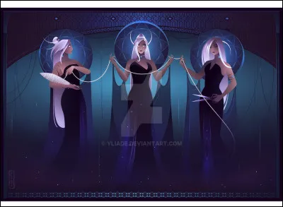 Comment appelle-t-on les trois soeurs qui filent et coupent le fils de la vie ?