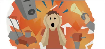 Tu essaies de dormir mais ton voisin fait énormément de bruit. Que fais-tu ?