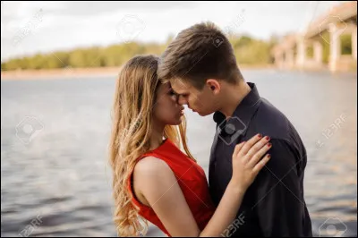 T'imagines-tu en train d'embrasser quelqu'un ?