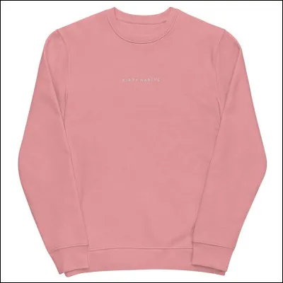 De quelle couleur est son sweat ?