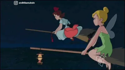 Quel est le film Disney qui est représenté dans "Kiki la petite sorcière" ?