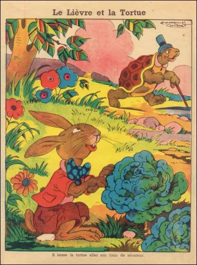 Dans "Le Lièvre et la Tortue", qui court le plus vite ?