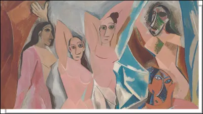 Picasso a peint "Les Demoiselles d'Avignon" dans sa période rose.